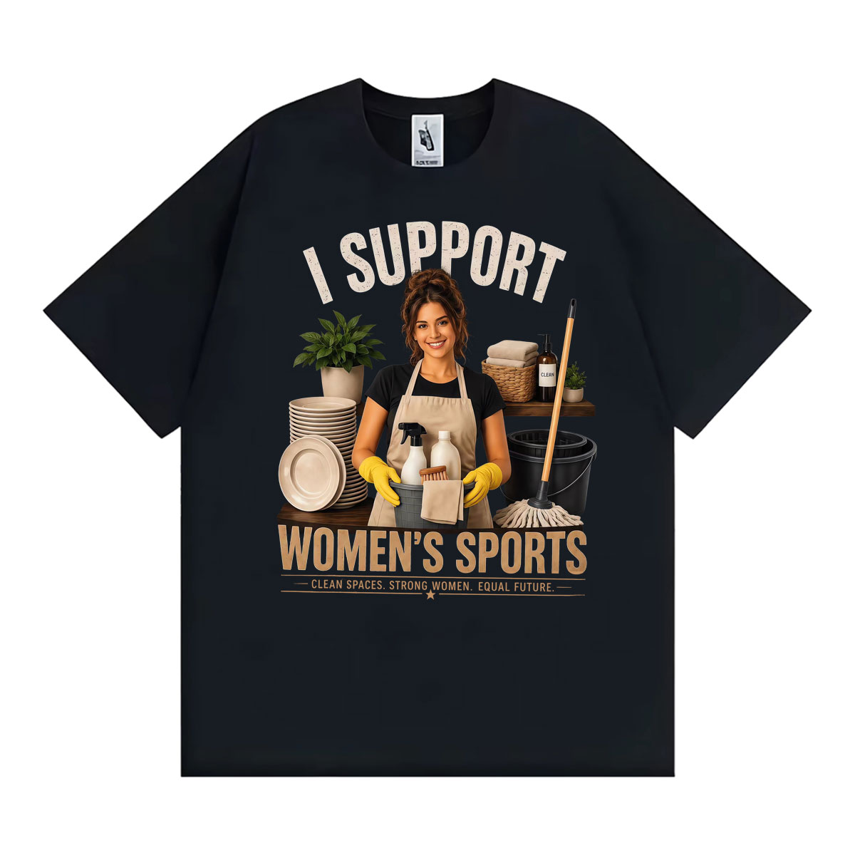 Women Fashion Png - I Support Women's Sports PNG Funny