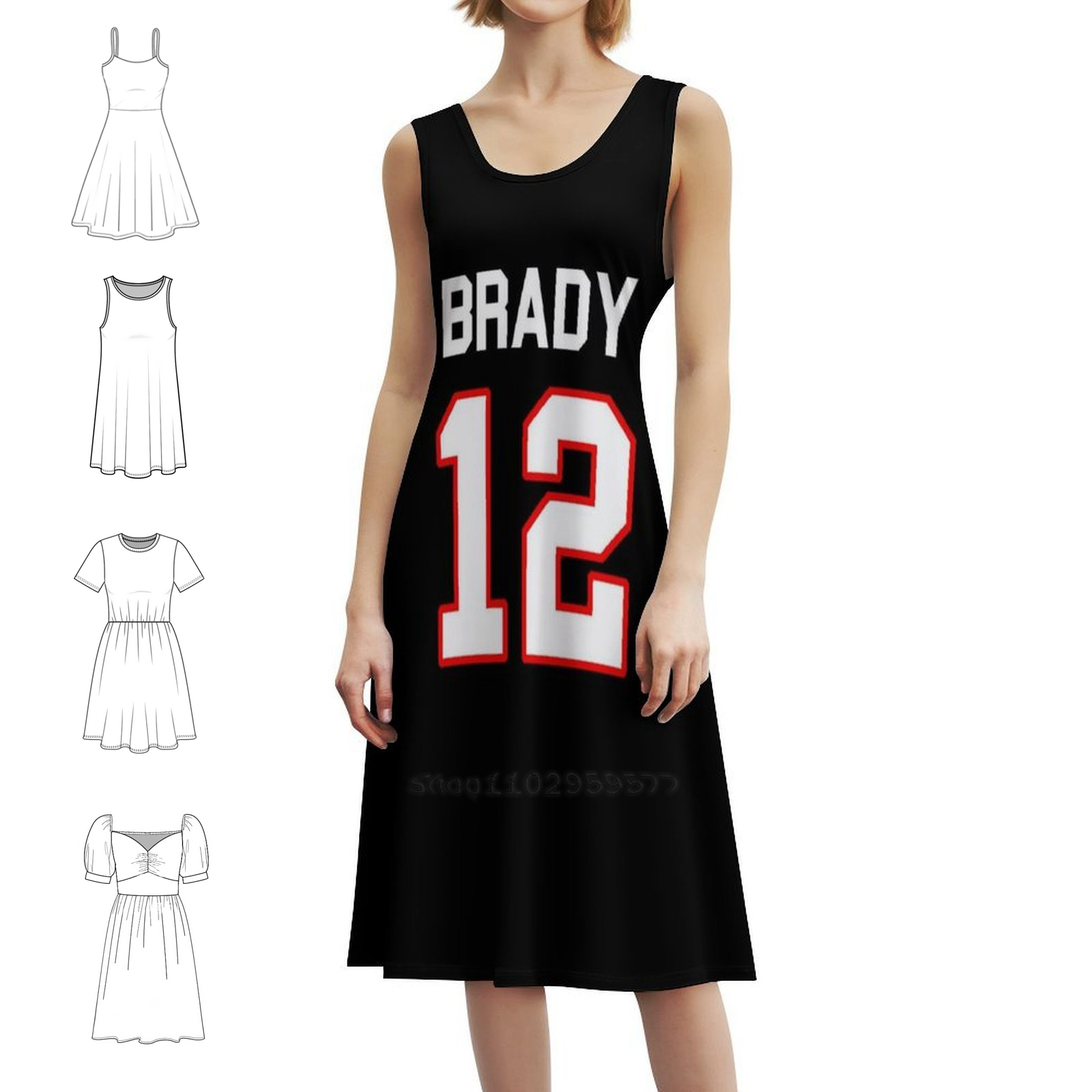 Women Fashion Gown - Brady Boho Chic Dress Elegant Fashion