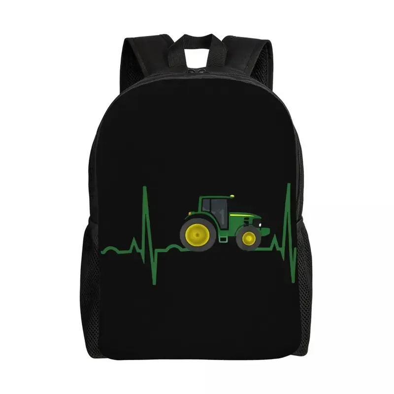 Women'S Fashion Hoodie - Tractor Heartbeat Laptop Backpack Women Men