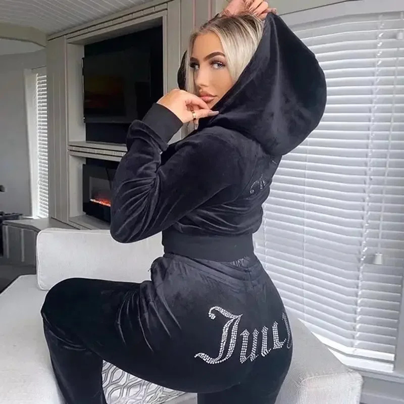 Women'S Fashion Hoodie - 2025 New Winter Juicy Coutoure Tracksuit