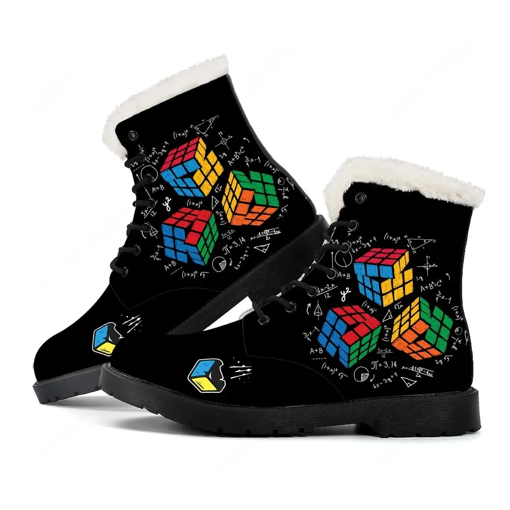Women'S Fashion Business Casual - Custom Math Rubik Fashion Design Plush