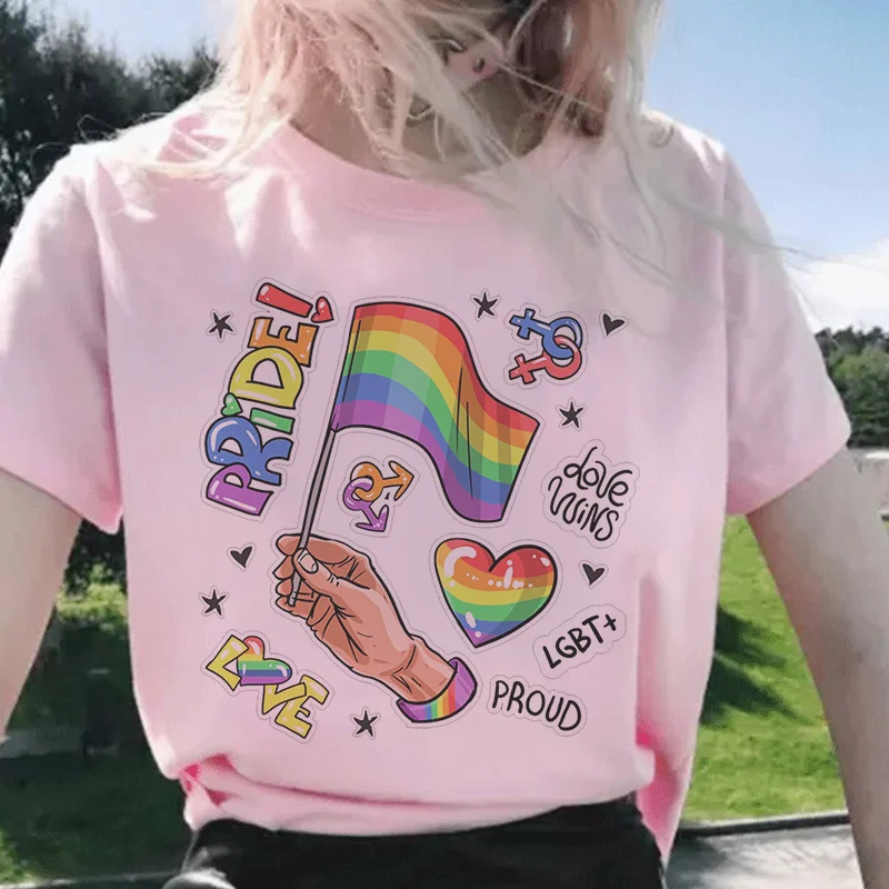 Women'S Fashion Vogue - LGBT Aesthetic Women's T-shirts 2024 Fashion