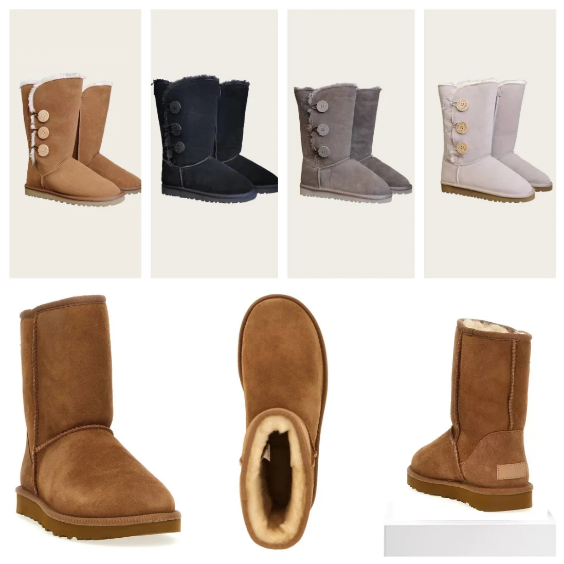 Women'S Fashion Ugg Boots - 2026 HOT Women's shoes adult genuine