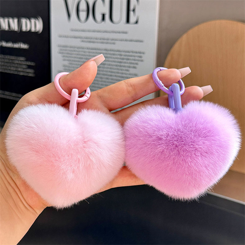 Women'S Real Y2K Fashion - Cute Y2k Fluffy Pompom Keychain Gifts