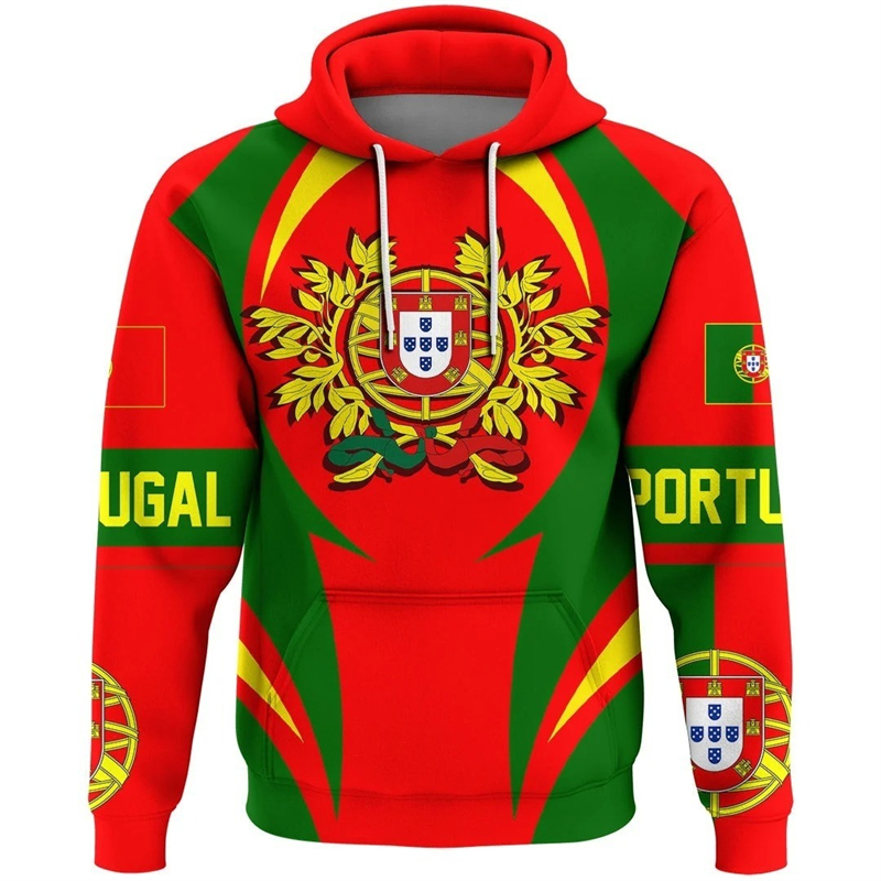 Women'S Fashion Portugal - Men Pride Hoodie Clothes Portugal Flag