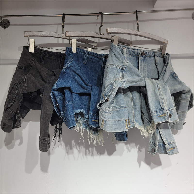 Denim Shorts Women - Denim Shorts Women Jeans Vintage Washed