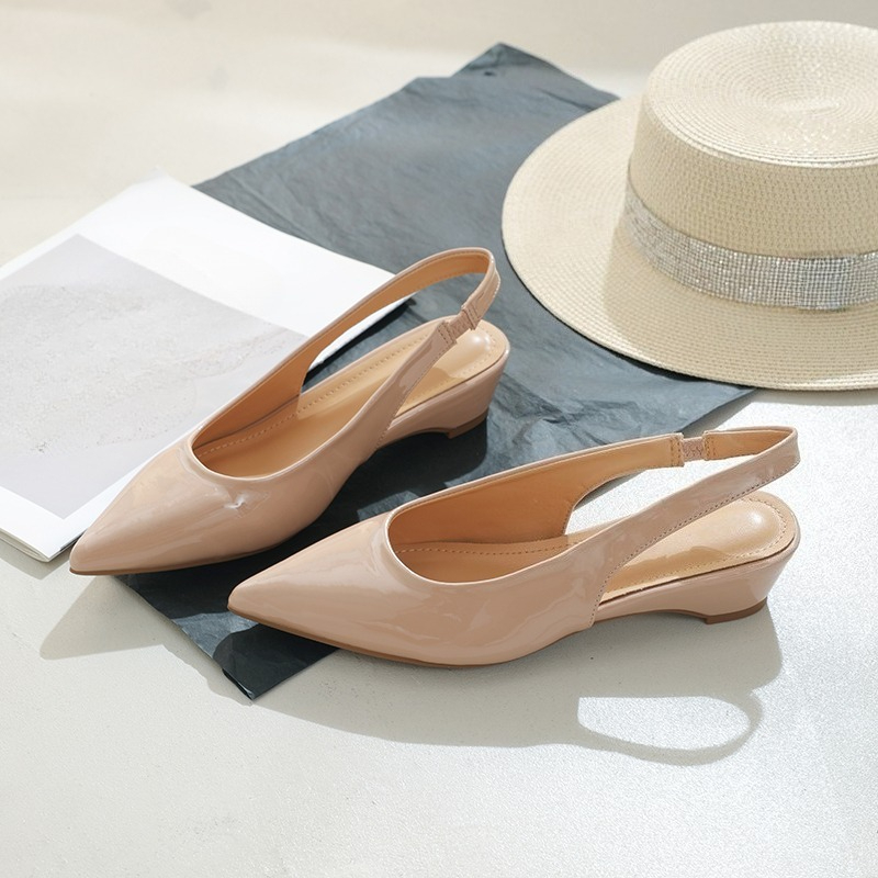 Women'S Fashion Business Casual - Fashion pointed-toe back sandals, elegant summer