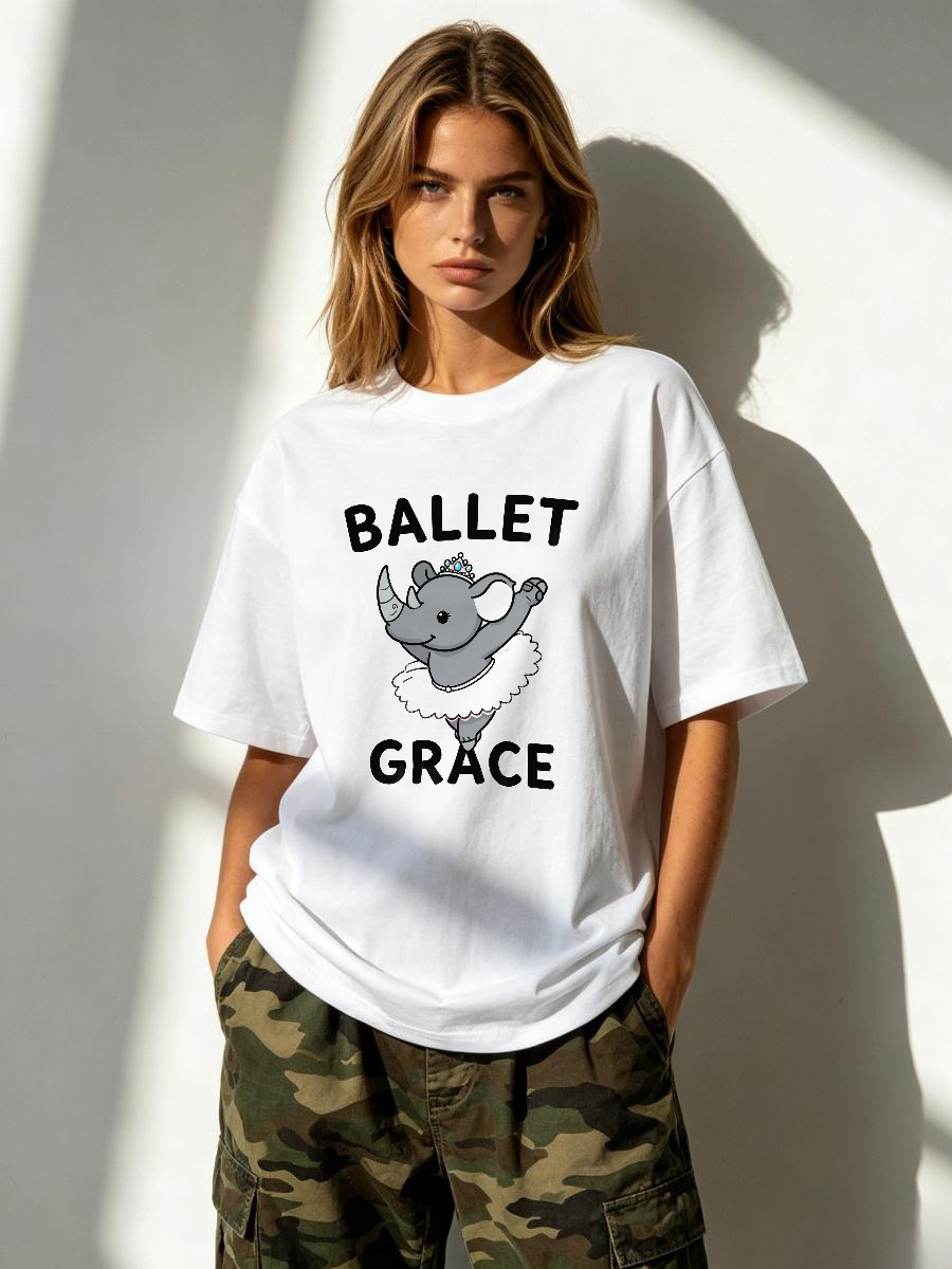 Women'S Fashion Vogue - T Shirts Woman Street Urban Casual