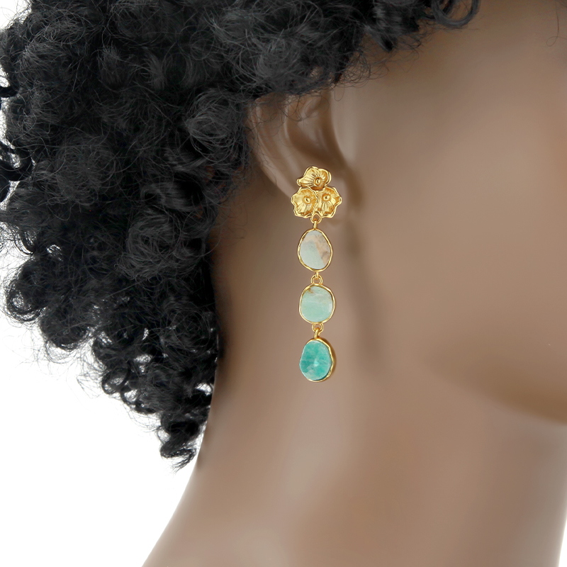 IVOG Green Semi-Precious Stone - Women'S Fashion Website 评论和价格