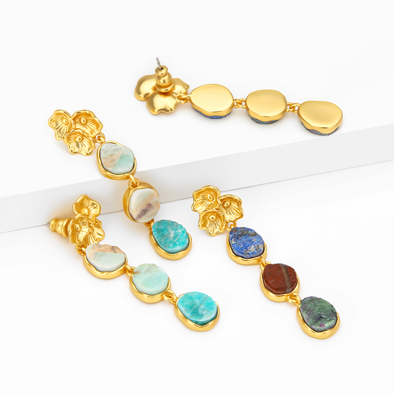 IVOG Green Semi-Precious Stone - Women'S Fashion Website 评论和价格