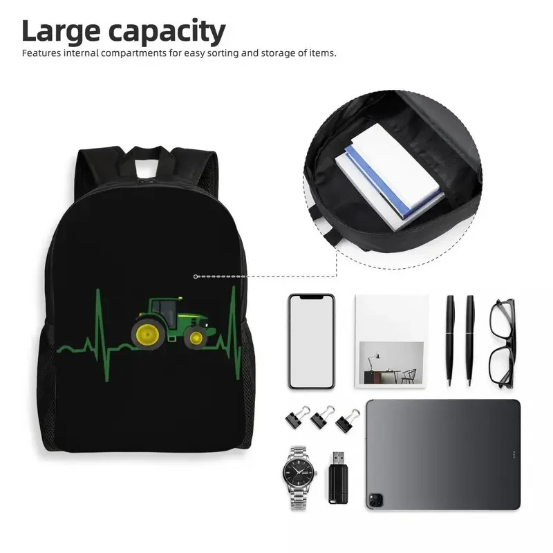 Tractor Heartbeat Laptop Backp - Women'S Fashion Hoodie 评论和价格