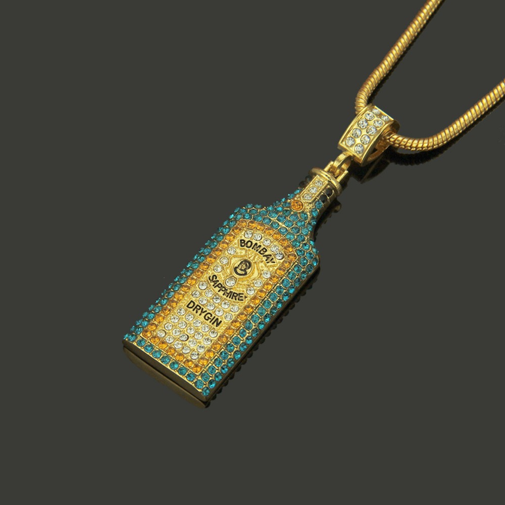 Big Wine bottle Necklaces Full - Women'S Fashion Vogue 评论和价格