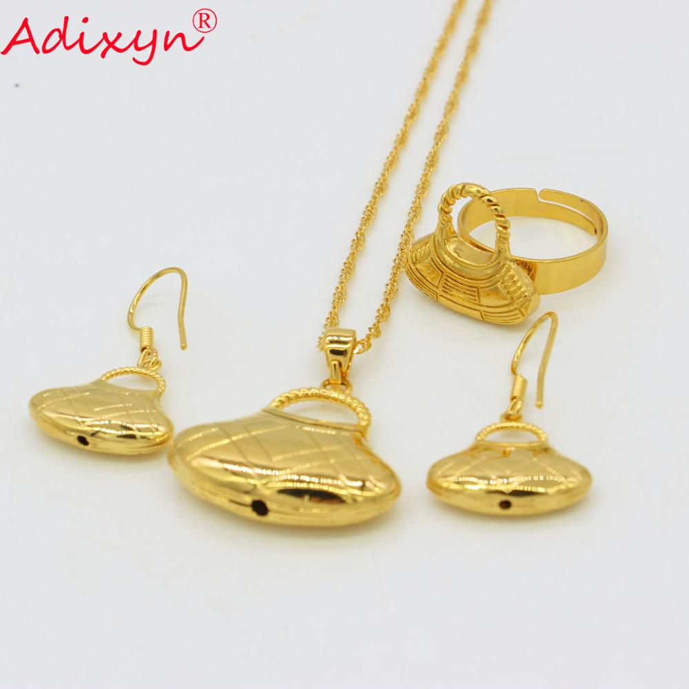 Adixyn Bag Shape PNG Necklaces - Women Fashion Png 评论和价格