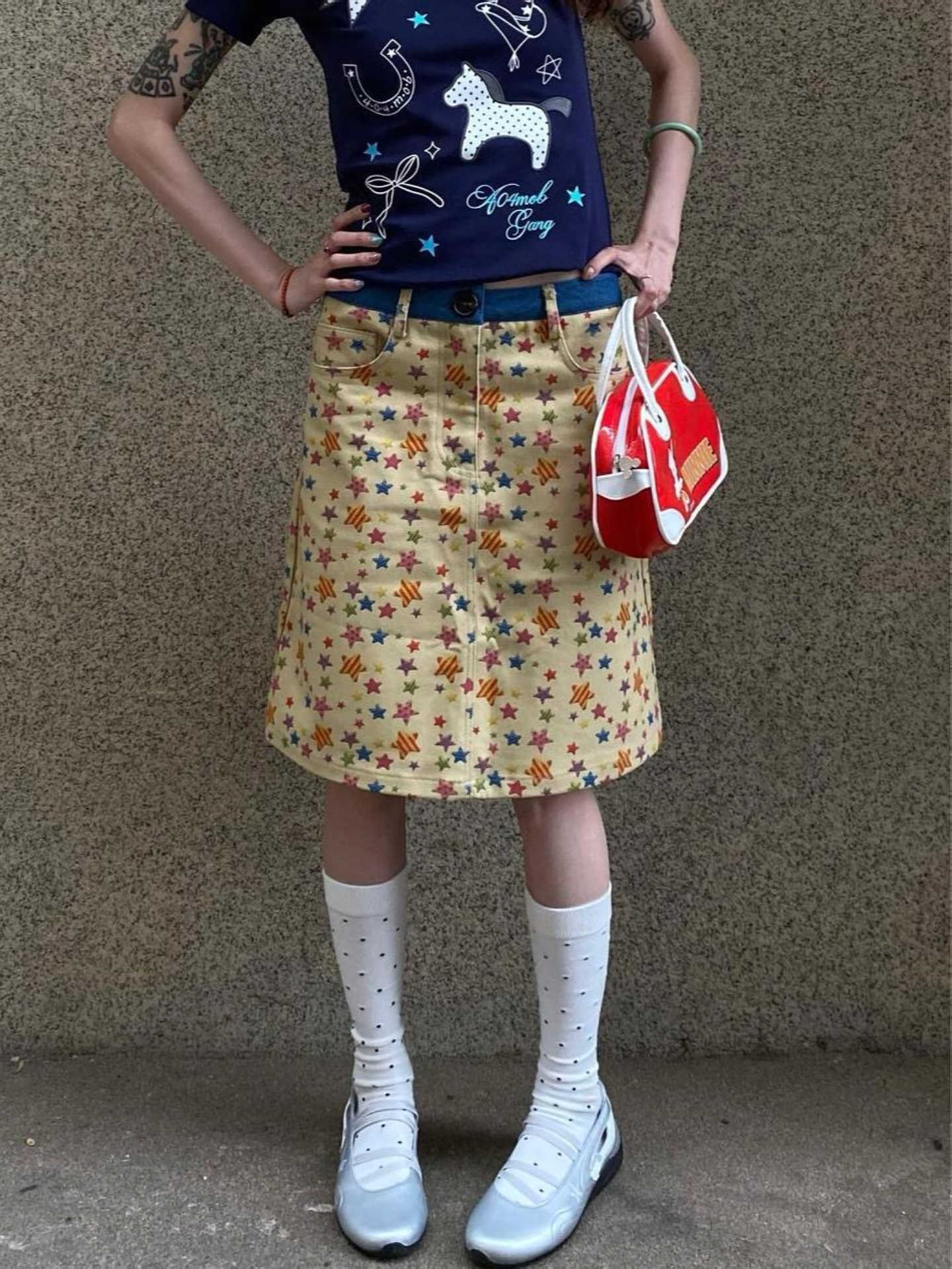 Summer Women Midi Skirts Denim - A-Line Skirt Midi 评论和价格