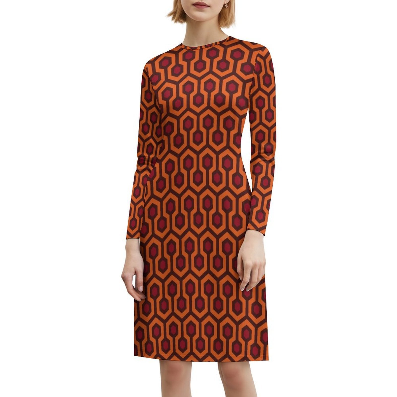 Overlook Pattern Boho Chic Dre - Women Fashion Gown 评论和价格