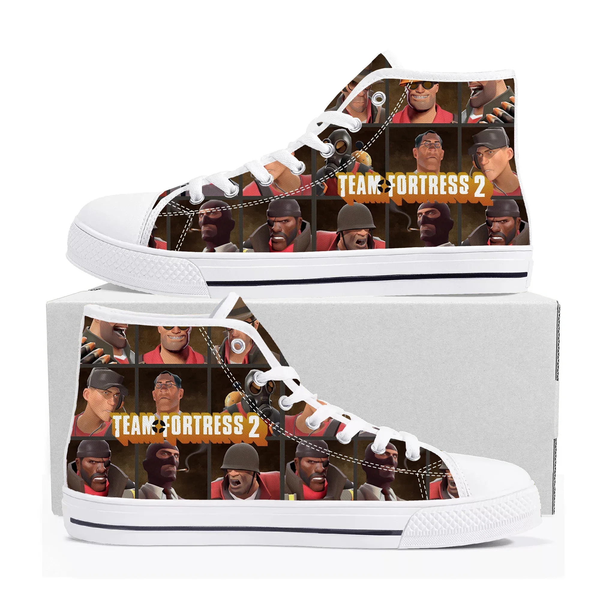 Team Fortress 2 High Top Sneak - Women'S Fashion Business Casual 评论和价格