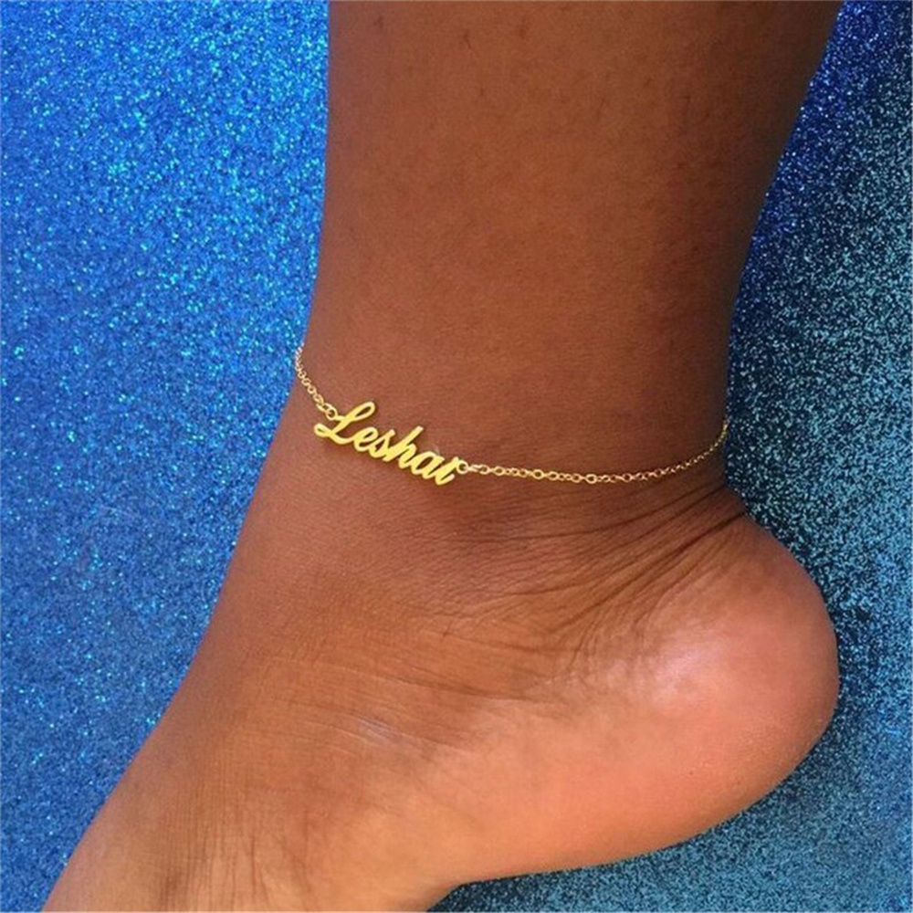 Custom Name Ankle Stainless St - Women Fashion Dress Names 评论和价格