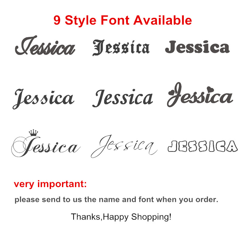 Custom Name Ankle Stainless St - Women Fashion Dress Names 评论和价格