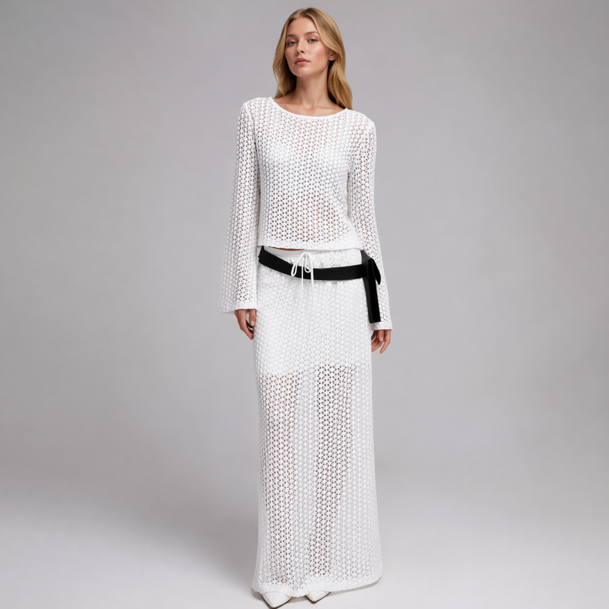 IG 2026 Women's Hollow Out Kni - Crop Top Women 评论和价格