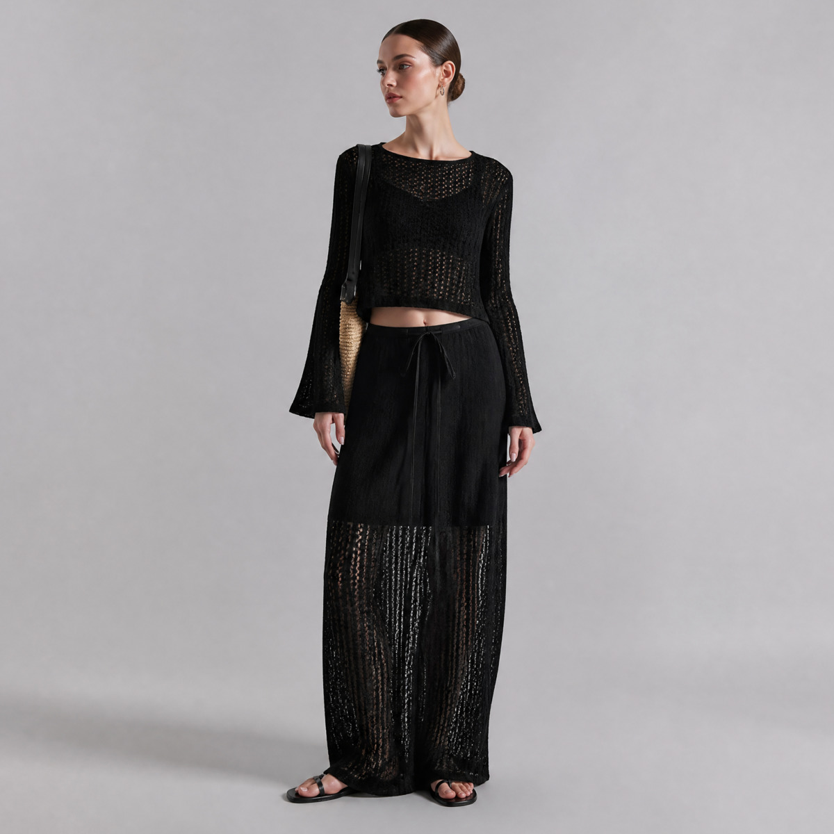 IG 2026 Women's Hollow Out Kni - Crop Top Women 评论和价格
