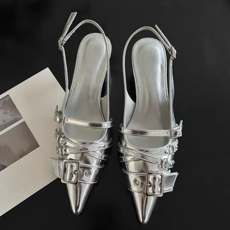 Pointed Toe High Heels Women W - Spaghetti Strap Dress 评论和价格