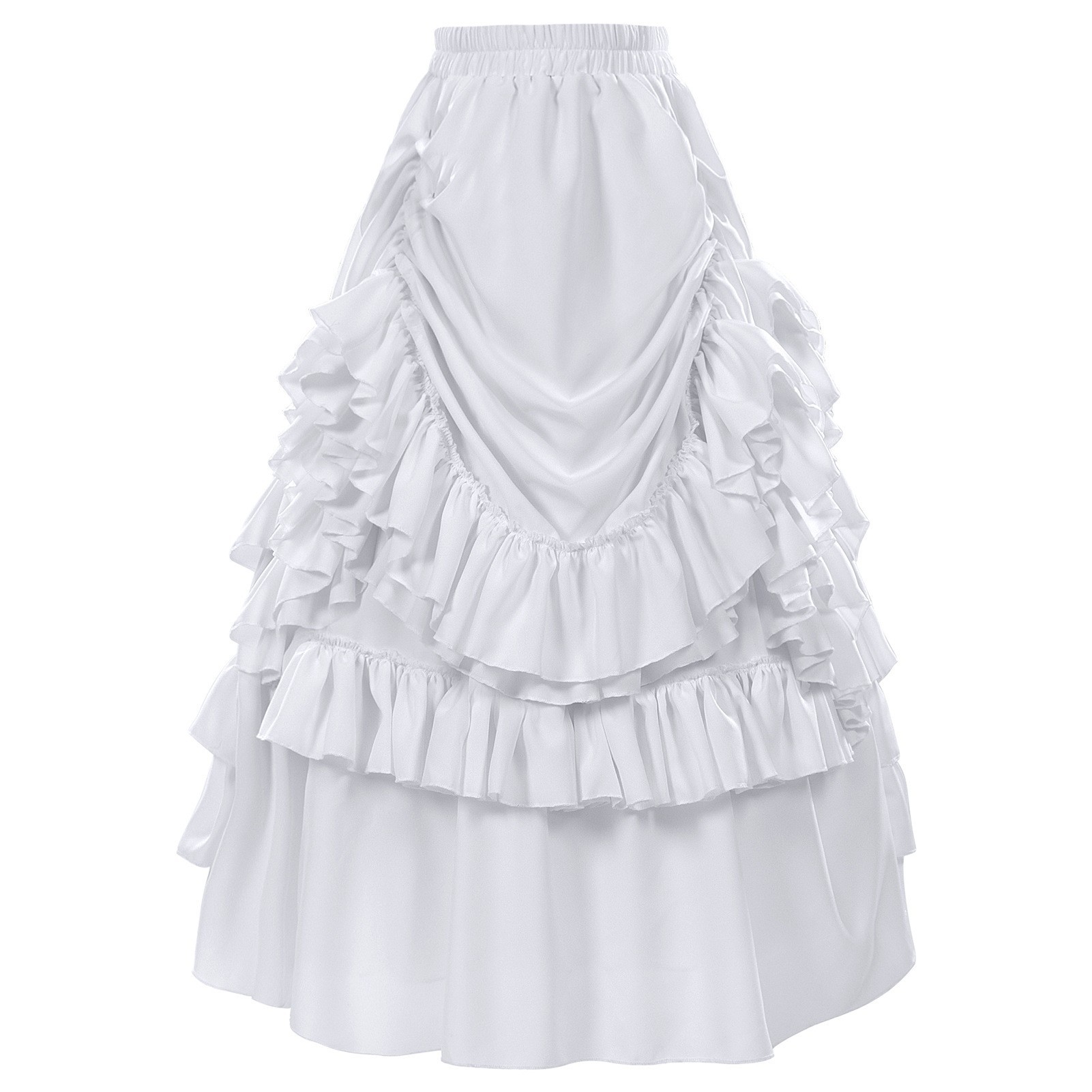 Retro Gothic Style Short Skirt - Women'S Fashion Renaissance Period 评论和价格