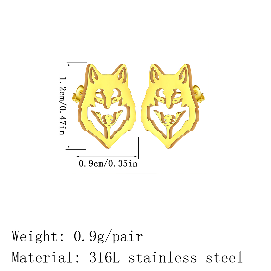 Chandler Wolves Png Earring Wo - Women Fashion Png 评论和价格