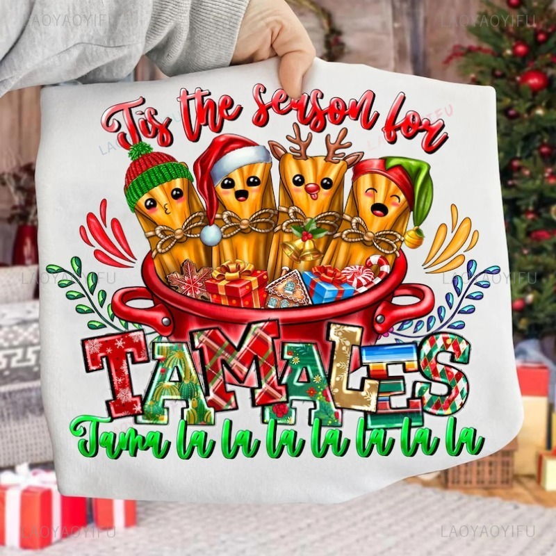 Retro Christmas Tamales PNG Me - Women Fashion Png 评论和价格