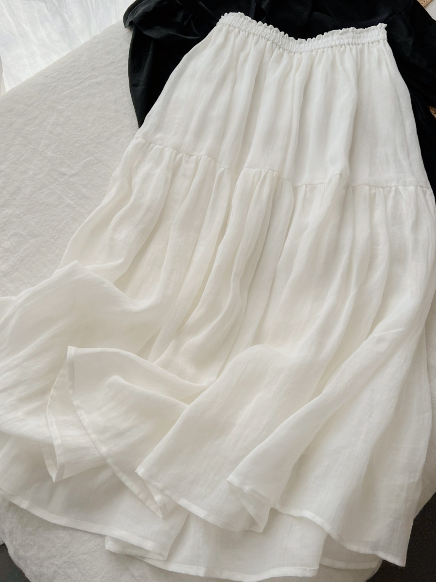 Loose Fit Artistic Casual Midi - A-Line Skirt Midi 评论和价格