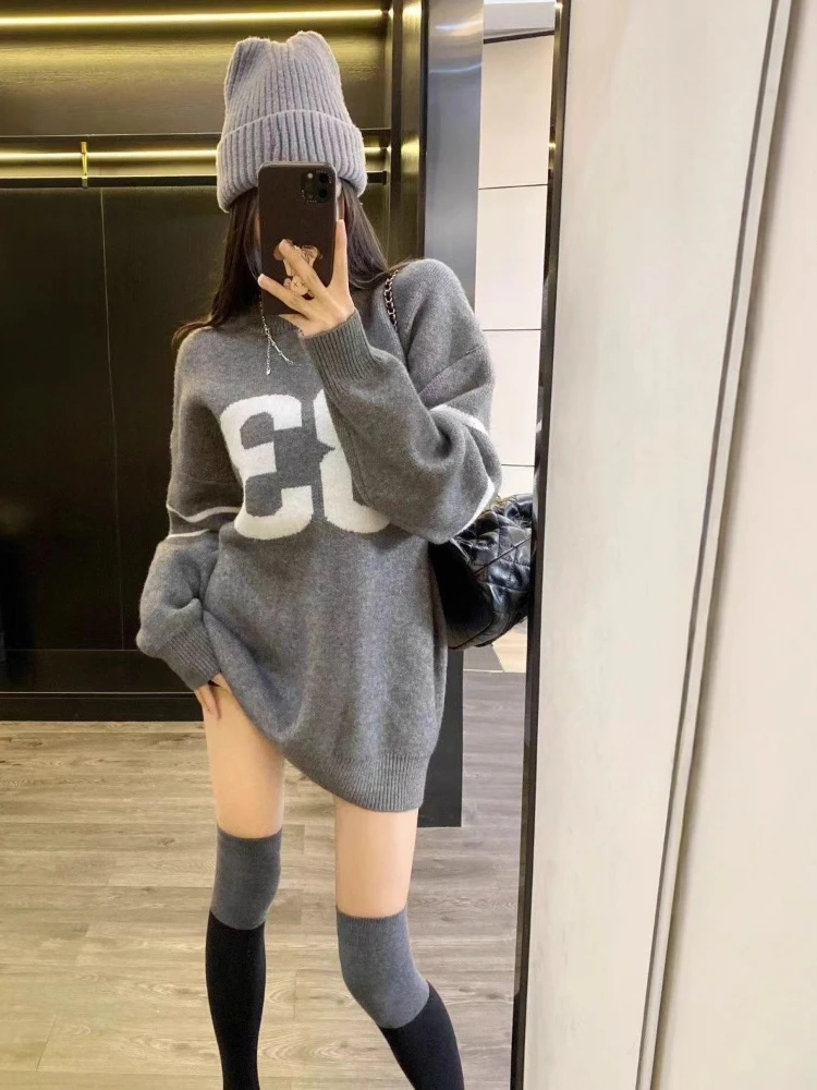 Y2K Vintage Knitted Sweater Wo - Women'S Fashion For 2025 评论和价格