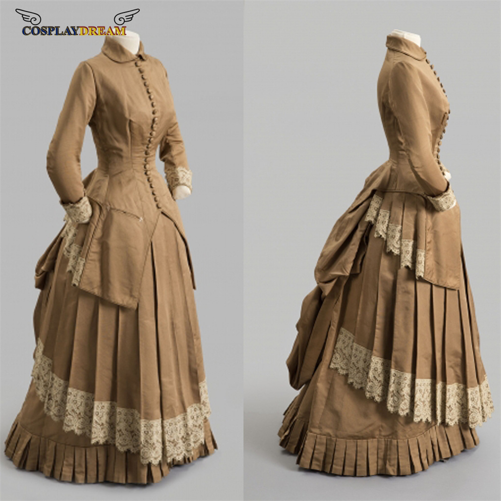 19th Century Fashion dress Vic - Women Fashion Gown 评论和价格