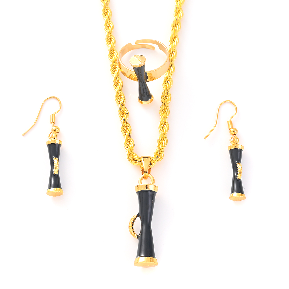 Papua New Guinea Drum Pendant  - Women Fashion Png 评论和价格