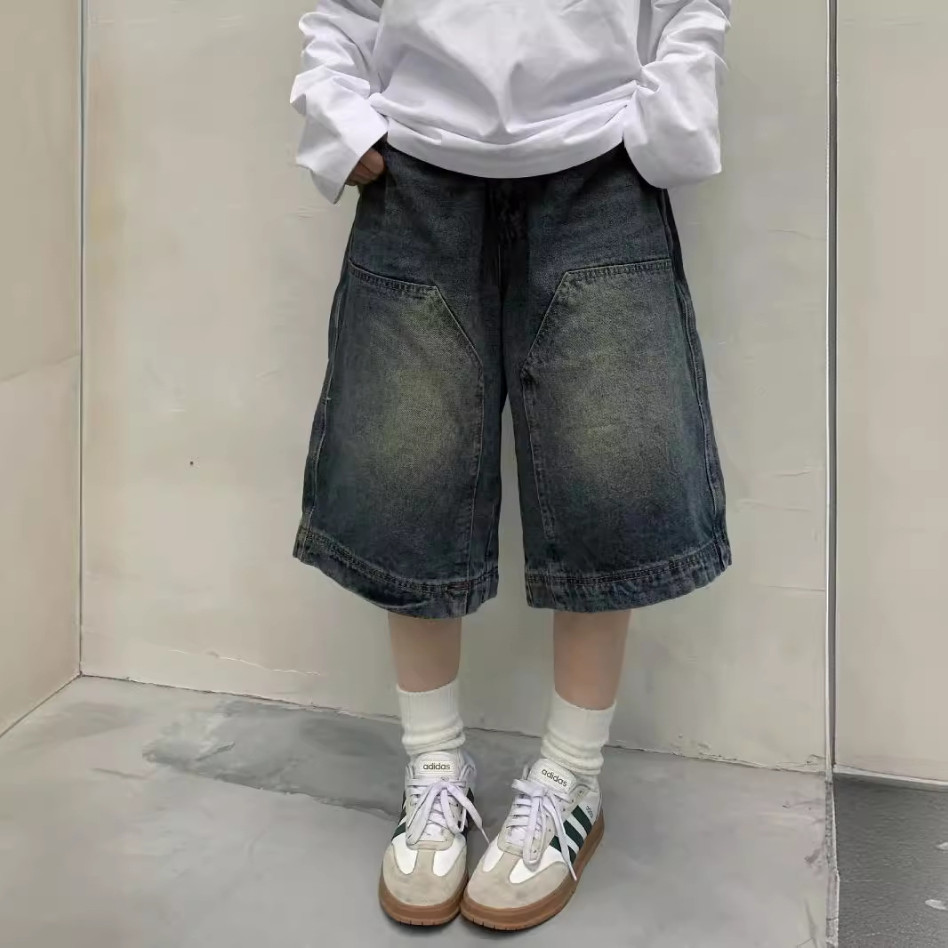 Women Y2K Vintage Baggy Jean S - Denim Shorts Women 评论和价格