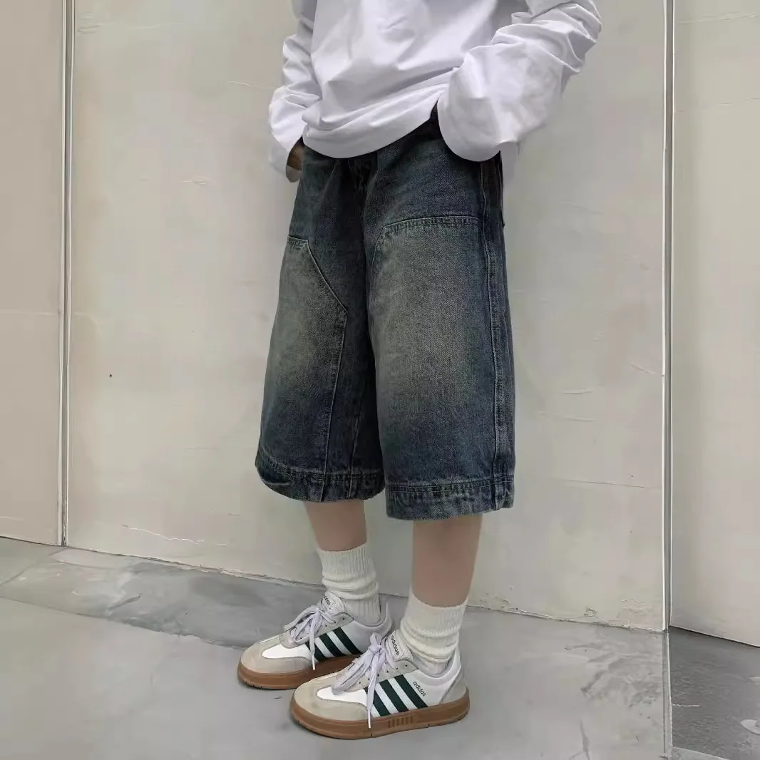 Women Y2K Vintage Baggy Jean S - Denim Shorts Women 评论和价格