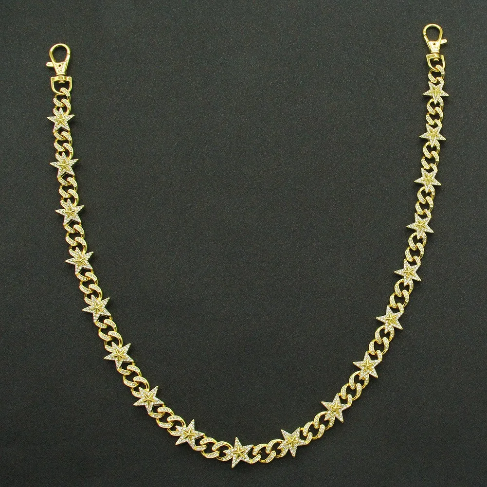 New Hip Hop Rap Iced Out Chain - Women Fashion Dress Names 评论和价格