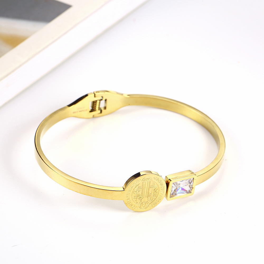 OUFEI Bangles Stainless Steel  - Women'S Fashion Vogue 评论和价格