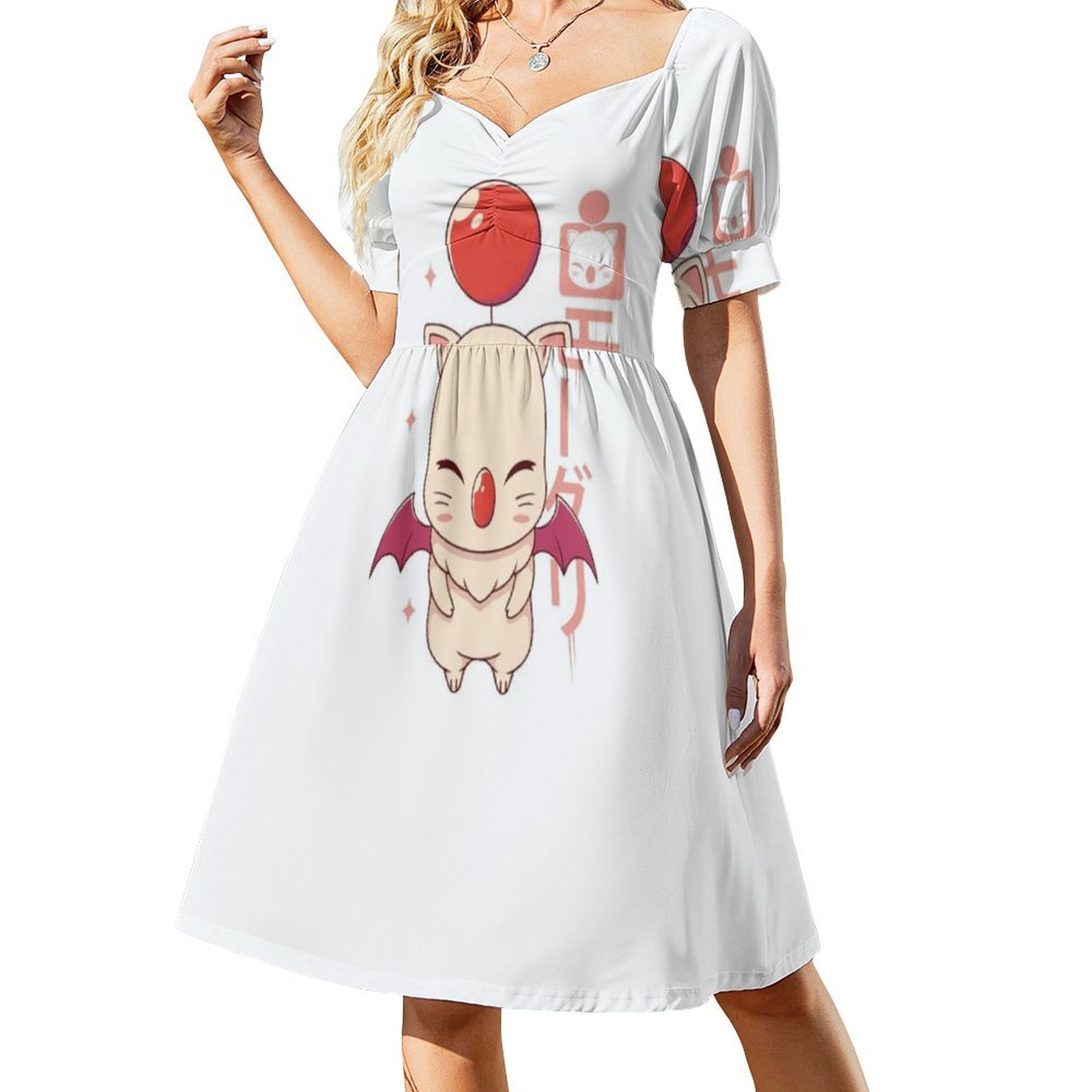 Moogle Kupo! Boho Chic Dress E - Women Fashion Gown 评论和价格