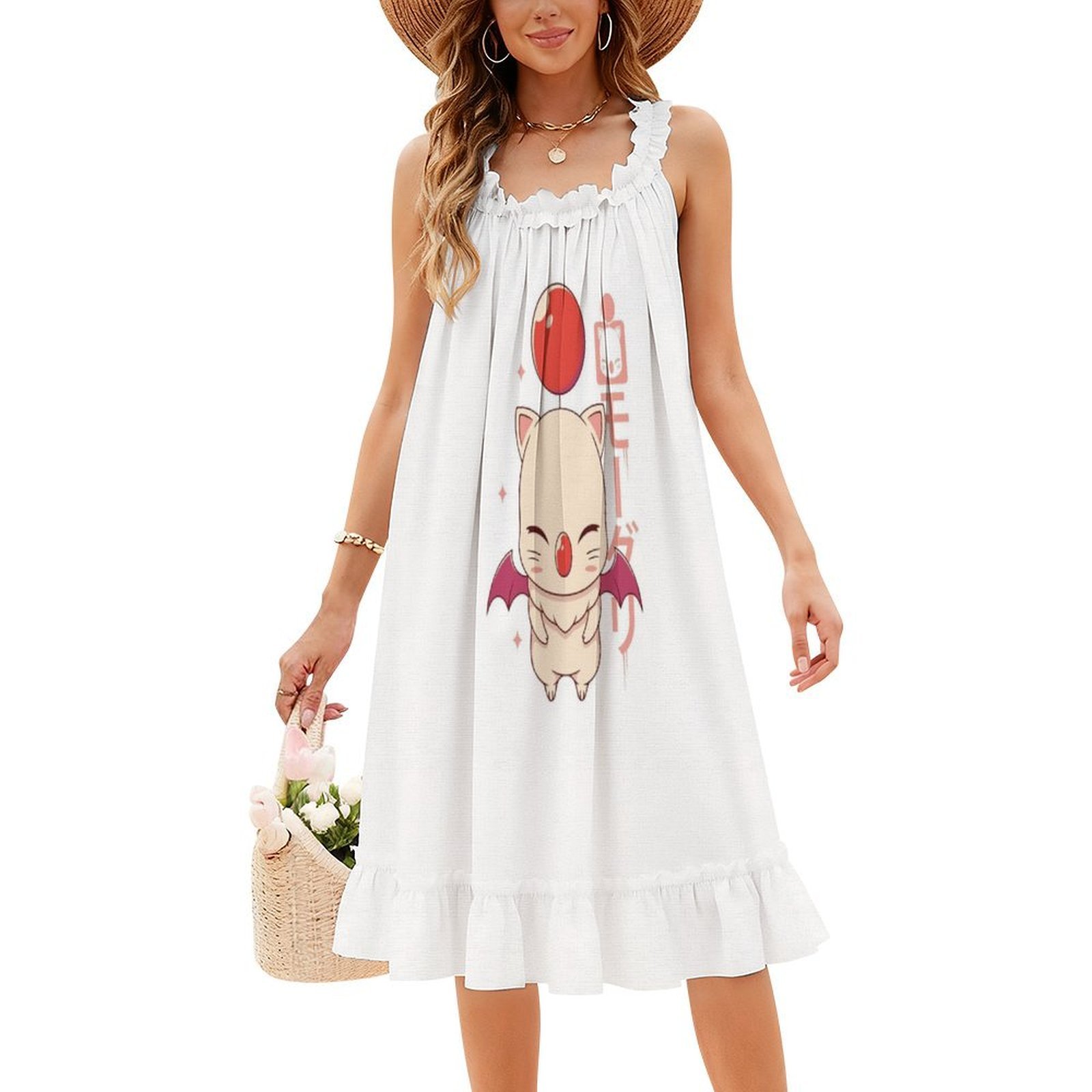 Moogle Kupo! Boho Chic Dress E - Women Fashion Gown 评论和价格