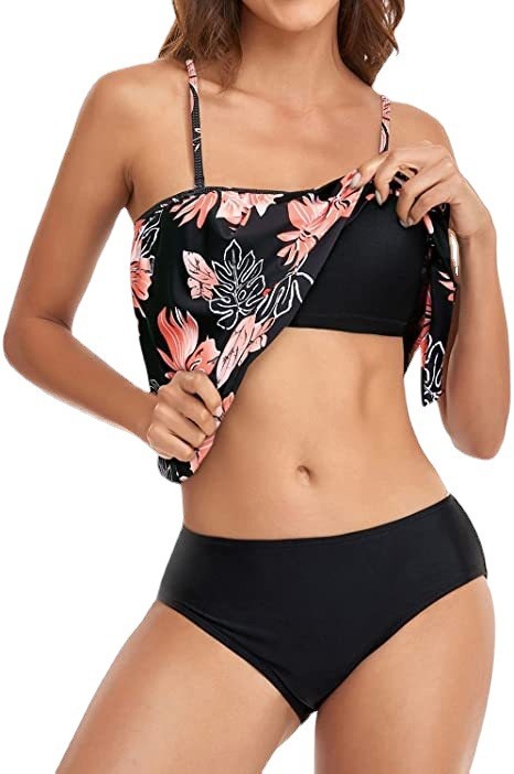 Women's High Waist Bikini Crop - Crop Top Women 评论和价格