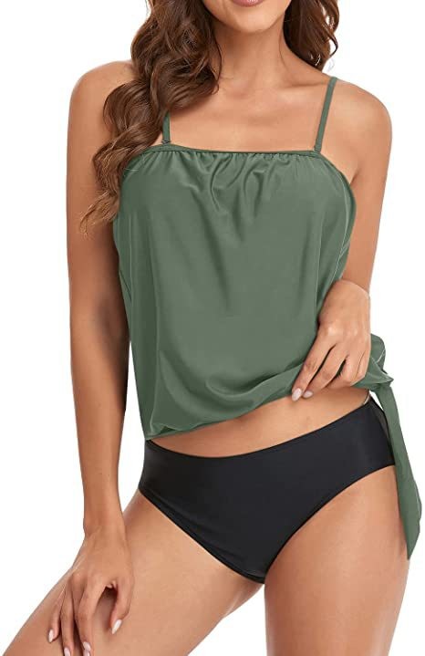 Women's High Waist Bikini Crop - Crop Top Women 评论和价格