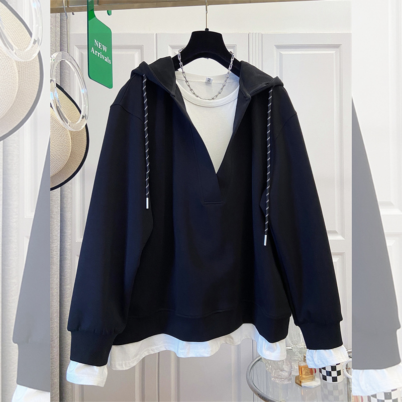 Spring Autumn fake two piece P - Women'S Fashion Hoodie 评论和价格