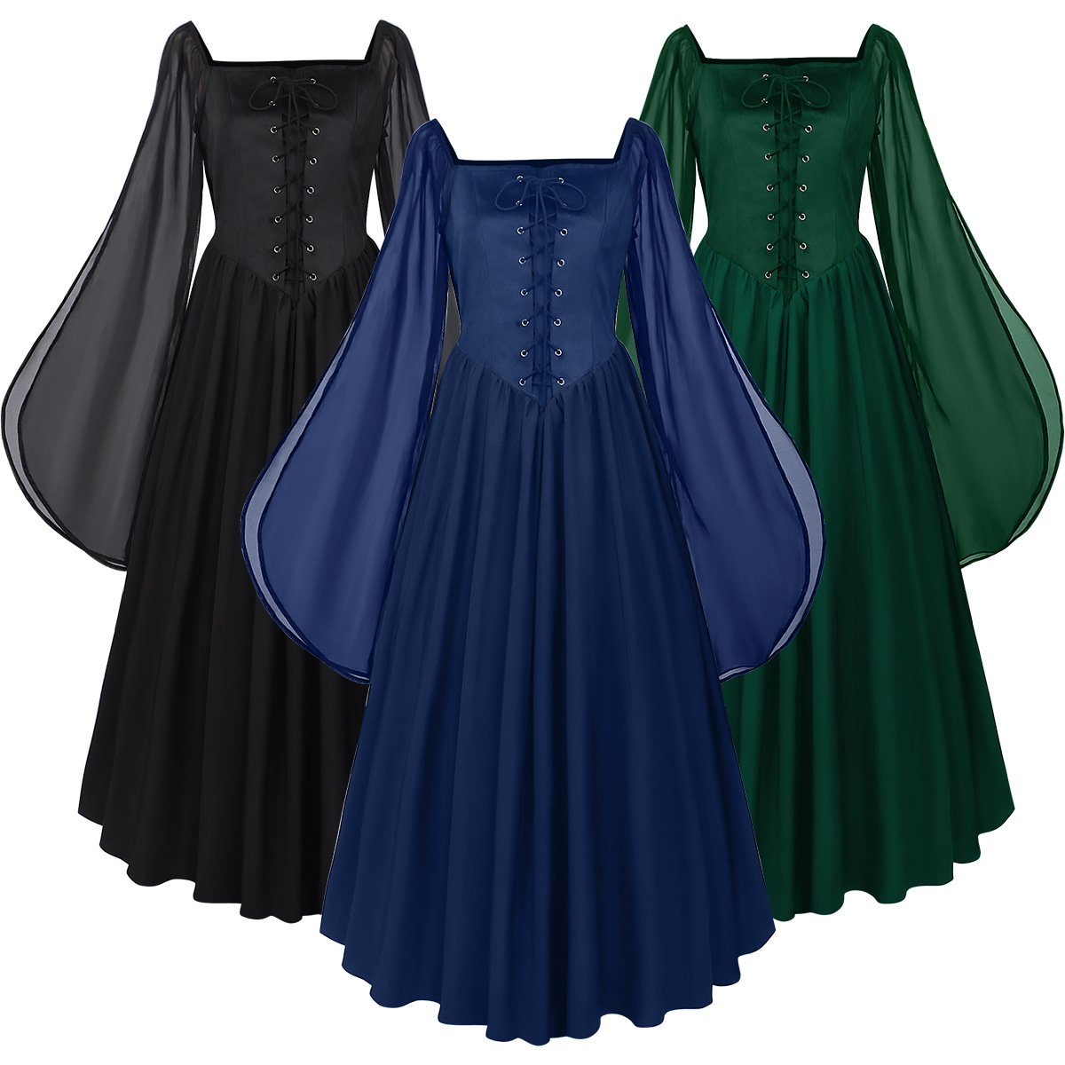 Medieval Dress Renaissance Per - Women'S Fashion Renaissance Period 评论和价格
