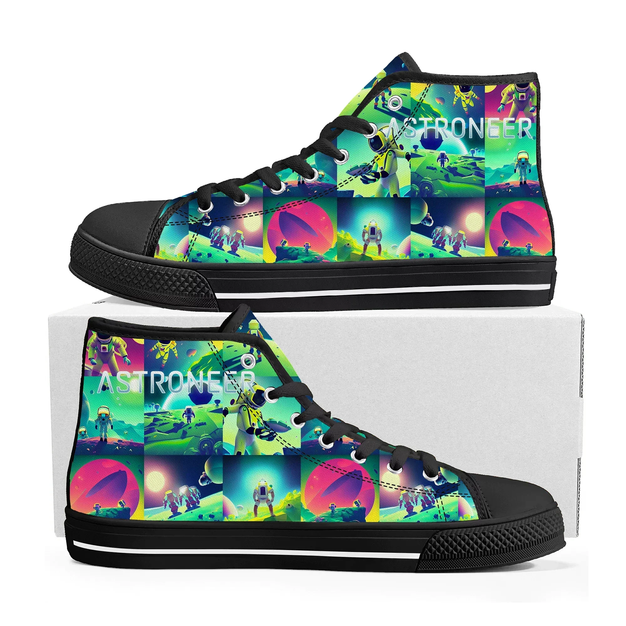 Astroneer High Top Sneakers Ho - Women'S Fashion Business Casual 评论和价格
