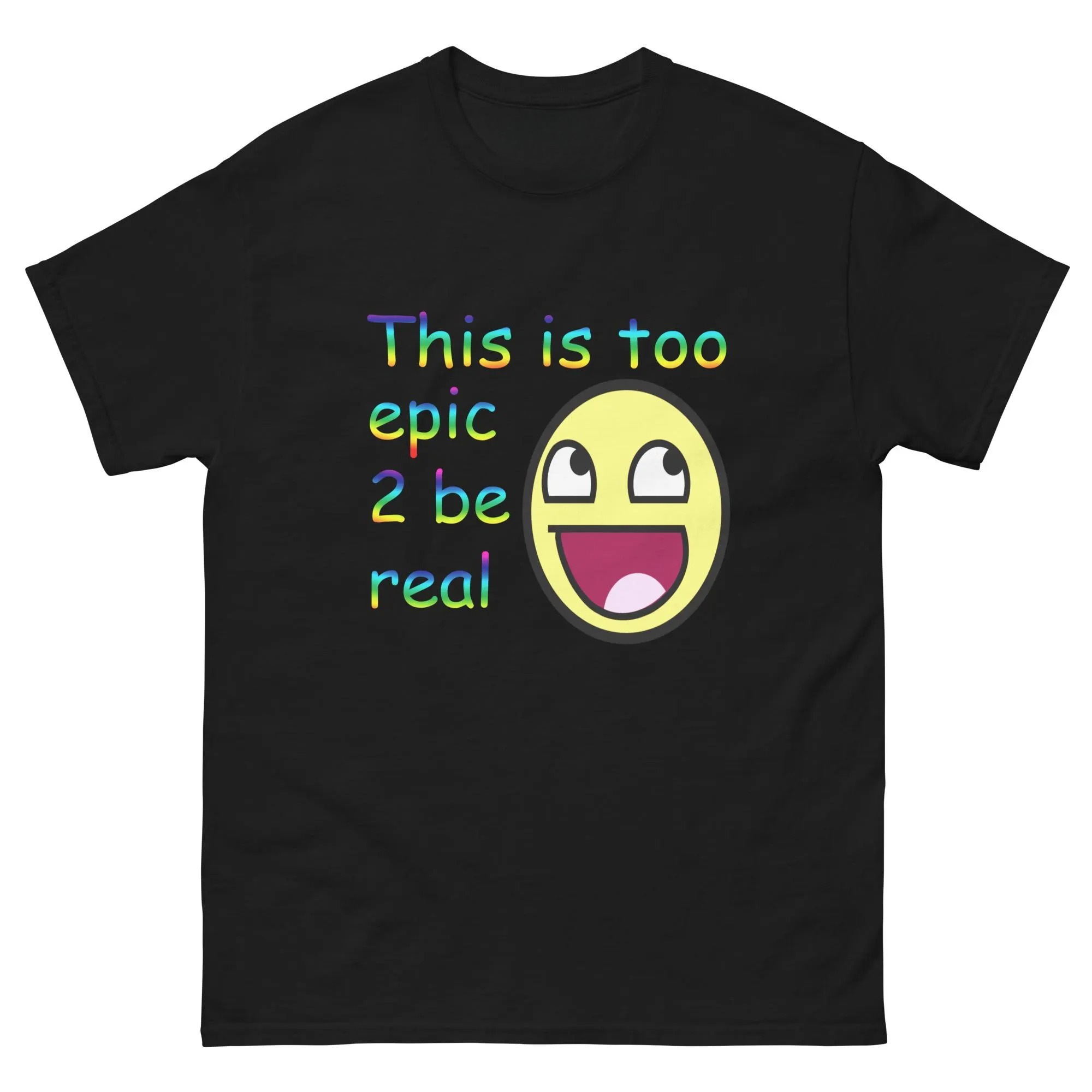 This Is Too Epic 2 Be Real T-s - Women'S Real Y2K Fashion 评论和价格