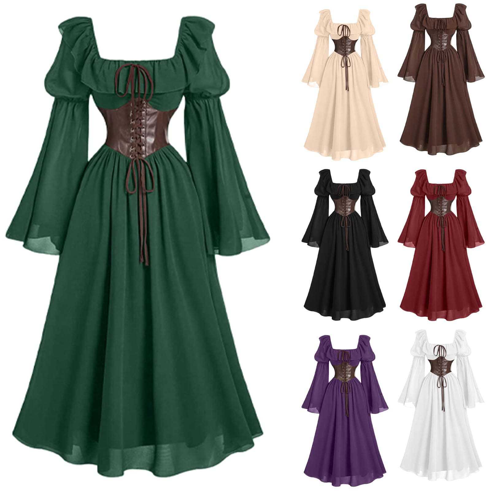 Renaissance Period Medieval Lo - Women'S Fashion Renaissance Period 评论和价格