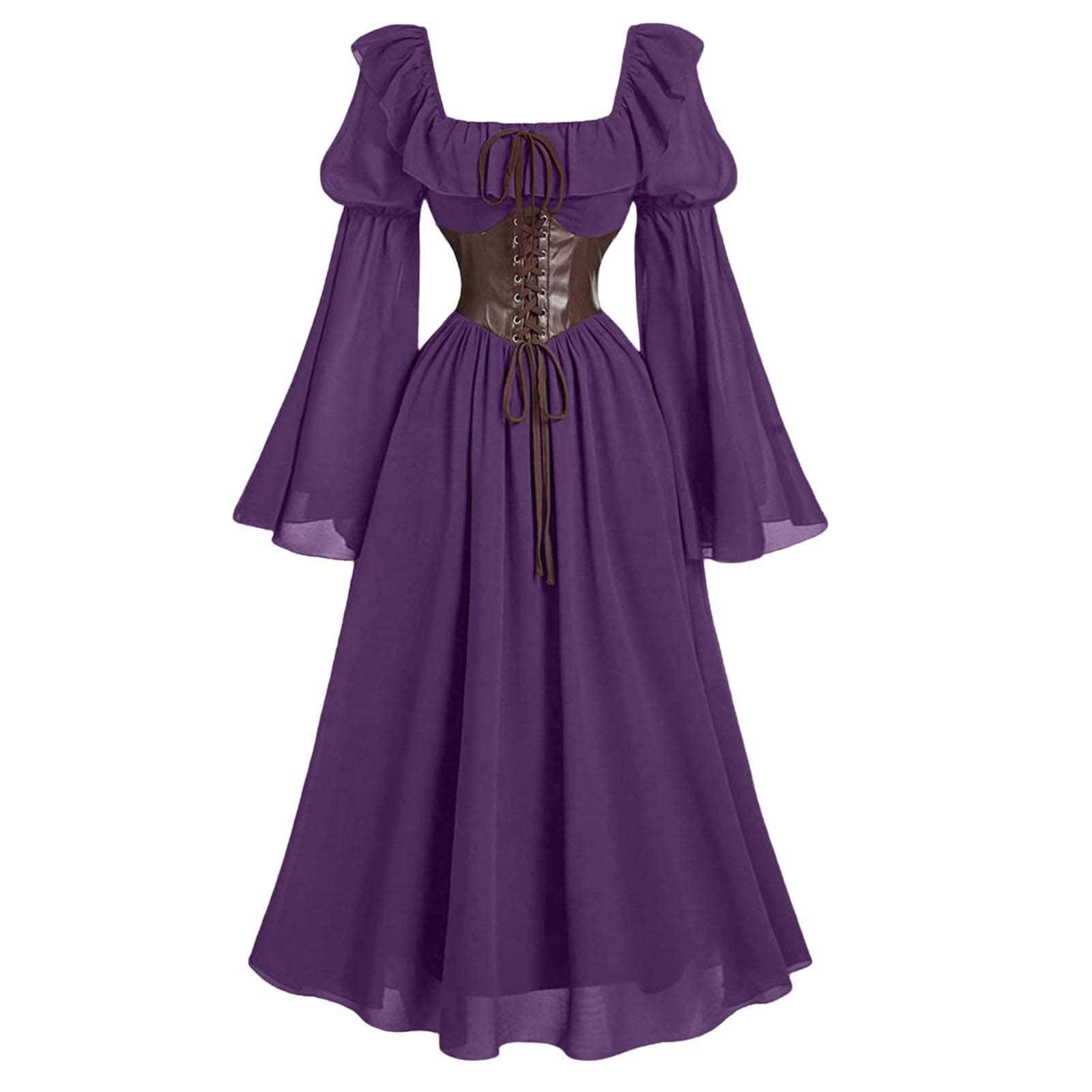 Renaissance Period Medieval Lo - Women'S Fashion Renaissance Period 评论和价格
