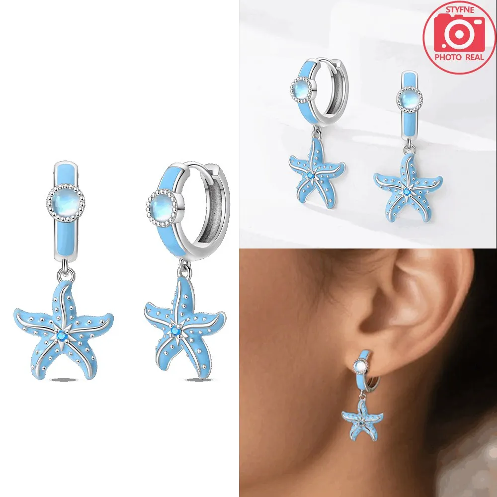 Silver Colors Blue Starfish Ea - Women'S Fashion Website 评论和价格