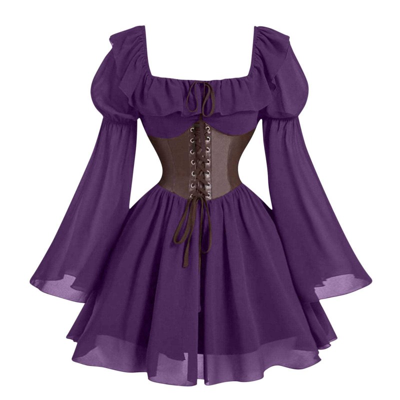 Renaissance Period Medieval Ne - Women'S Fashion Renaissance Period 评论和价格