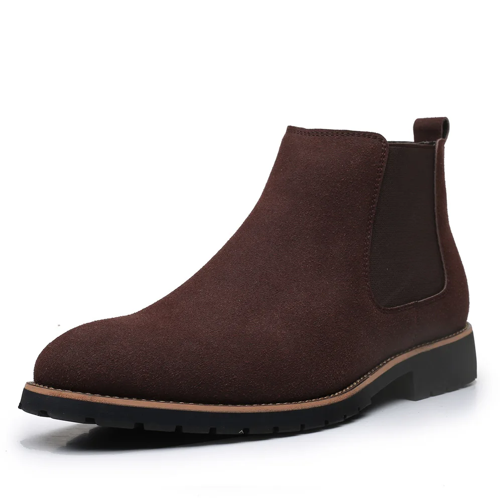 Men Ankle Boots British Style  - Women'S Fashion Business Casual 评论和价格