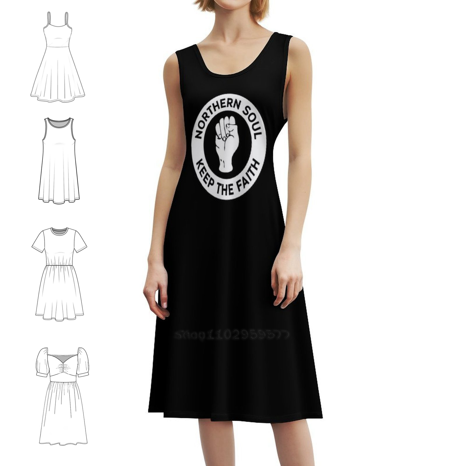 Northern Soul-Keep The Faith B - Women Fashion Gown 评论和价格